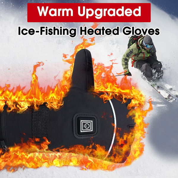 Winter Electric Heated Gloves Thermal Hand Warmers With Touch Screen