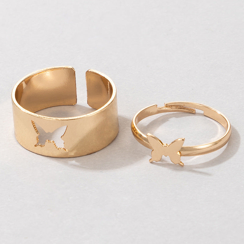 Matching Promise Rings For couples - 2 Pieces