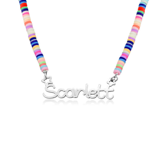 Rainbow Magic Girls Name Necklace