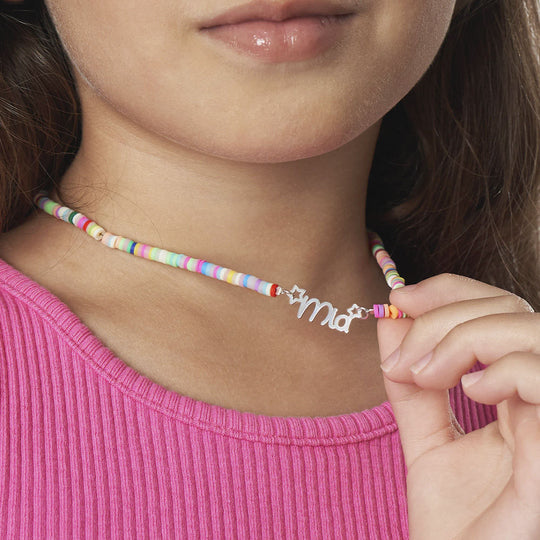 Rainbow Magic Girls Name Necklace