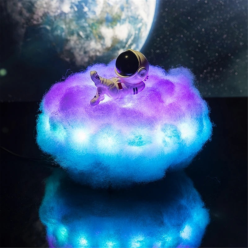 Sky Buddy Lying On The Clouds Colorful LED Night Light