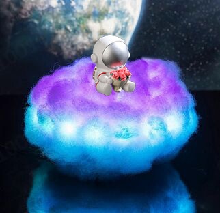 Sky Buddy Lying On The Clouds Colorful LED Night Light