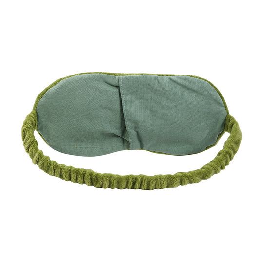 Funny Frog Plush Eye Sleep Mask - Kirakira World - grungestyle - kawaii fashion -kawaii store-kawaii aesthetic - kawaiistyle