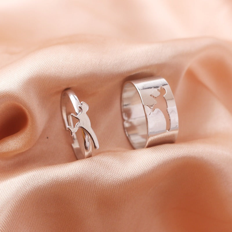 Matching Promise Rings For couples - 2 Pieces