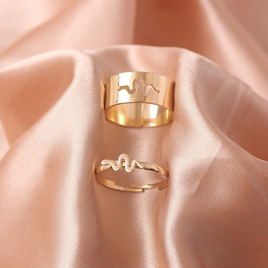 Matching Promise Rings For couples - 2 Pieces