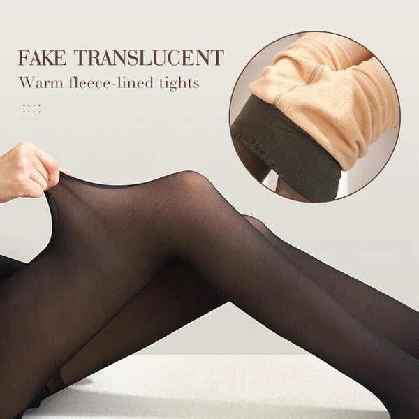 Cozy Warm Winter Sheer tights Cozy Lined Legging