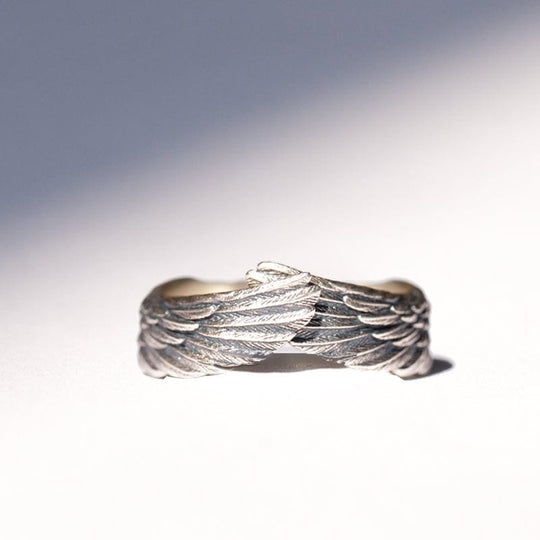 Angle Wing Ring-Adjustable Ring MelodyNecklace