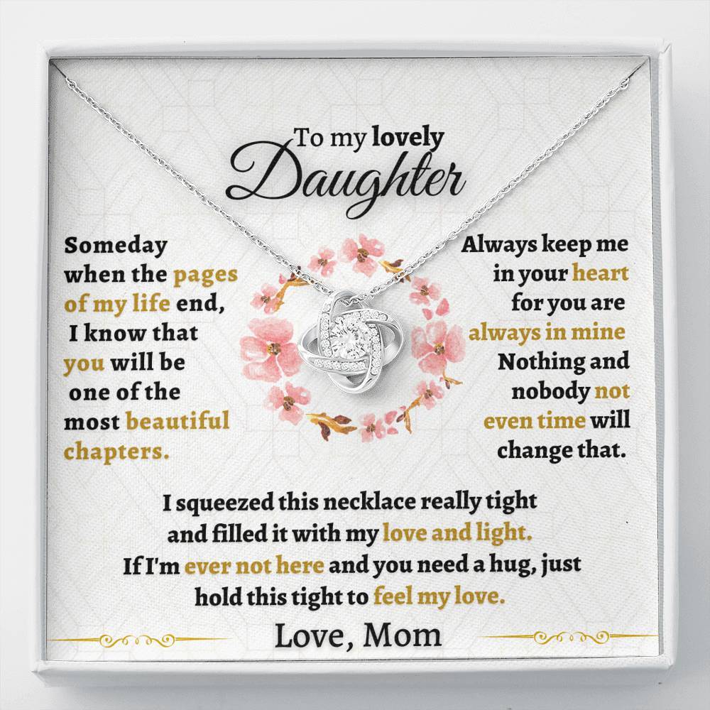 for Daughter - Someday when pages of my life End
