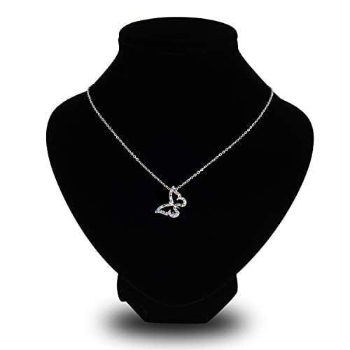 Butterfly Necklace Multi-color Crystal Charm Pendant Necklace for Girls and Women Back to results Visit the Kiokioa Store