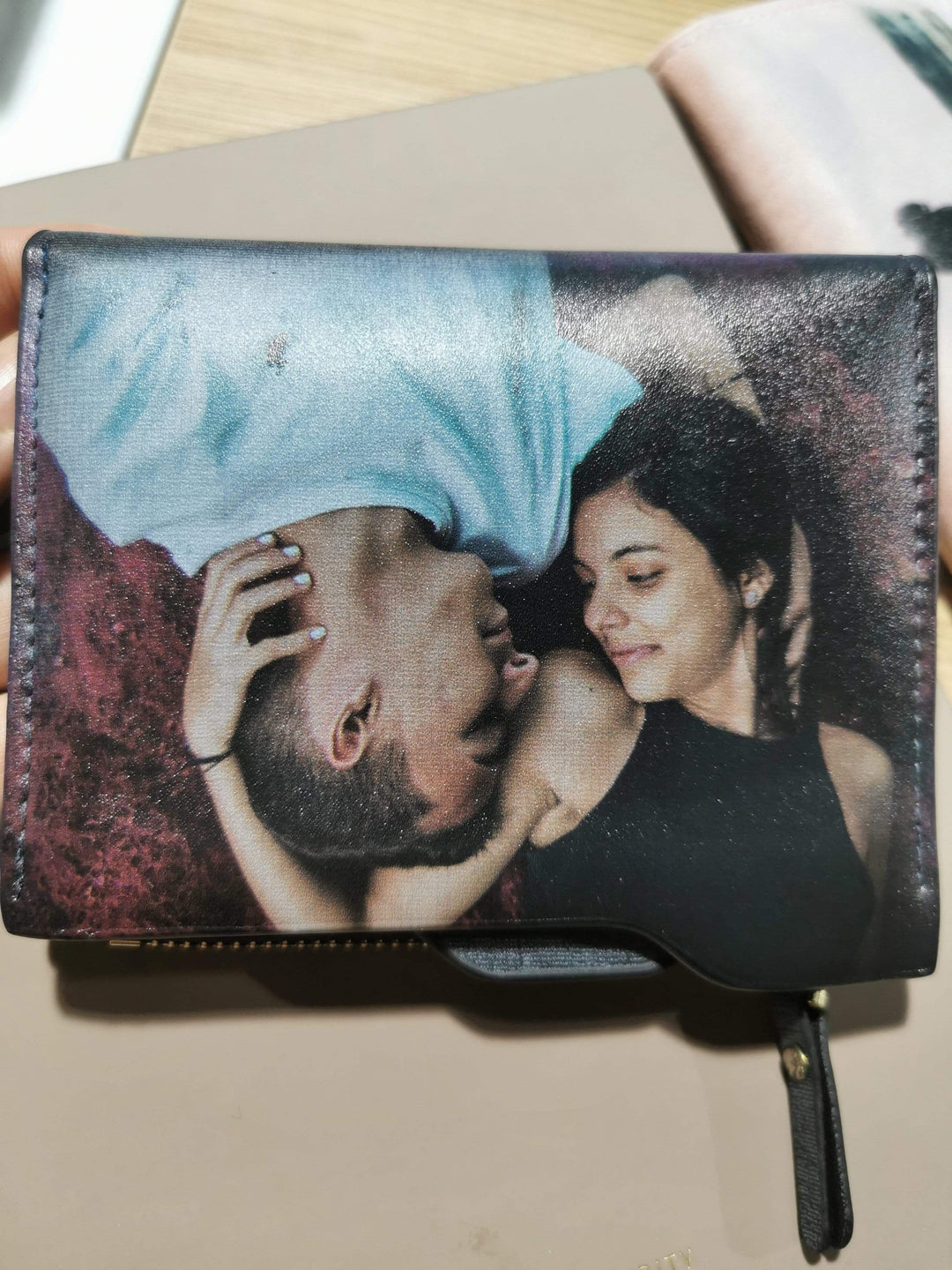 Christmas Gift Custom Colored Photo Wallet-real stock+ship in 48 hours Other Accessories MelodyNecklace