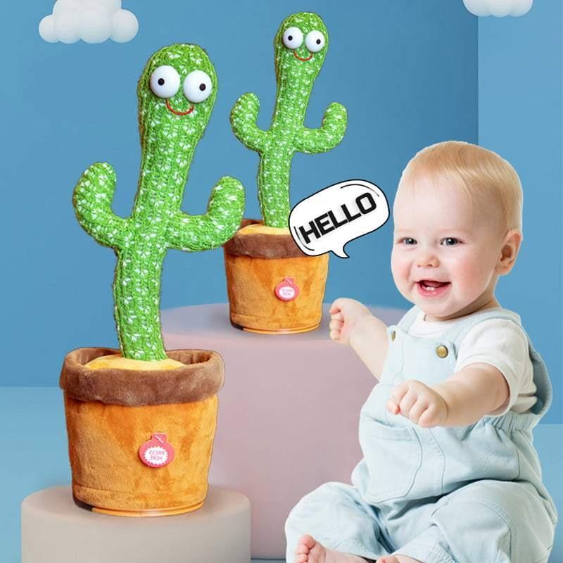 Christmas Gift Dancing Glitter Cactus Plush Toy -  Electronic Shake Dancing Funny Toys Other Accessories MelodyNecklace