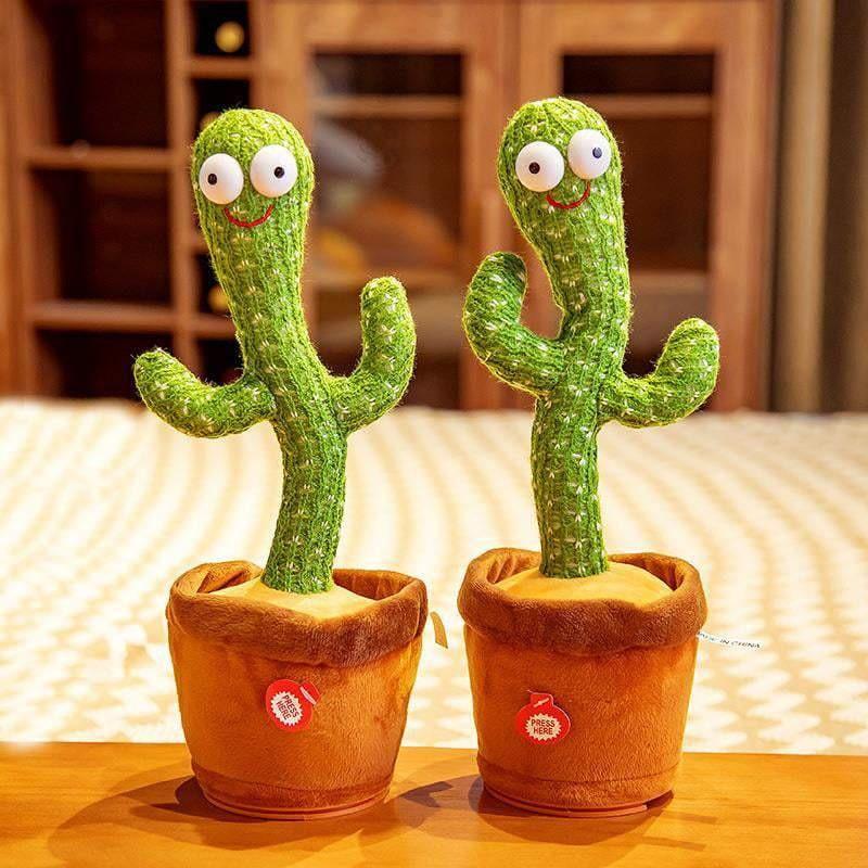 Christmas Gift Dancing Glitter Cactus Plush Toy -  Electronic Shake Dancing Funny Toys Other Accessories MelodyNecklace