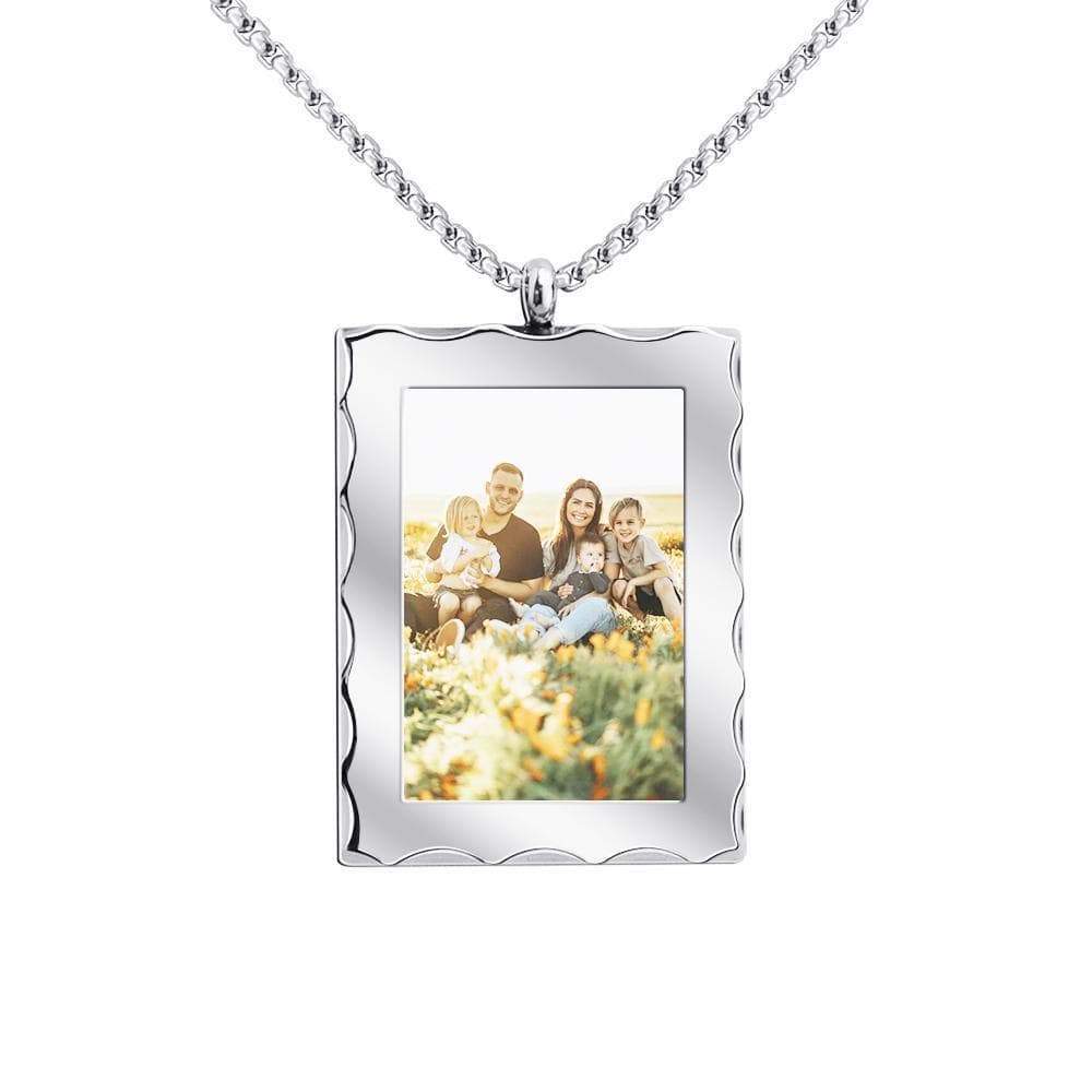 Christmas Gift Personalized Photo Frame Necklace Myron Necklace MelodyNecklace