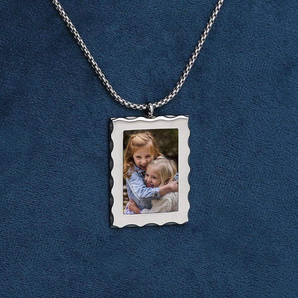 Christmas Gift Personalized Photo Frame Necklace Myron Necklace MelodyNecklace