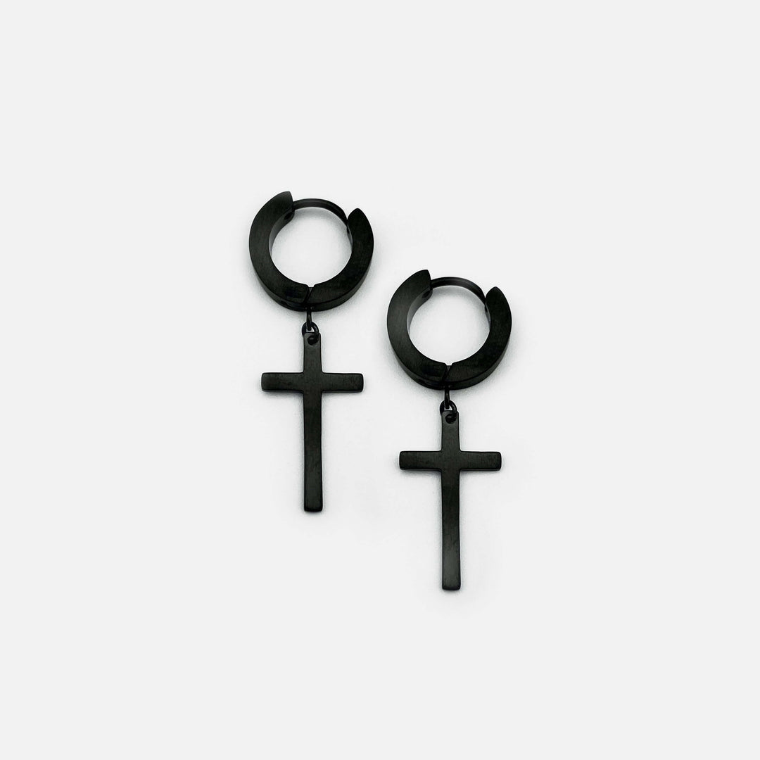 ESSENTIAL CROSS EARRING RARE-ROMANCE™️ RARE-ROMANCEJewelry - Jewelry - Fashion - silver - gold - necklace - pendant  - chain - choker 