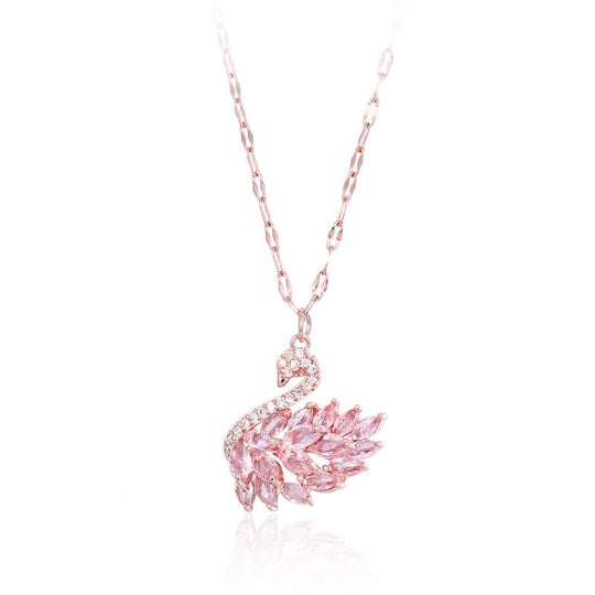 Dazzling Swan necklace