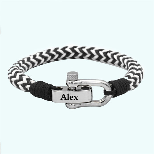 To My Son, Bow Buckle Bracelet "I'll Always be With You" Birthday Gifts for Son