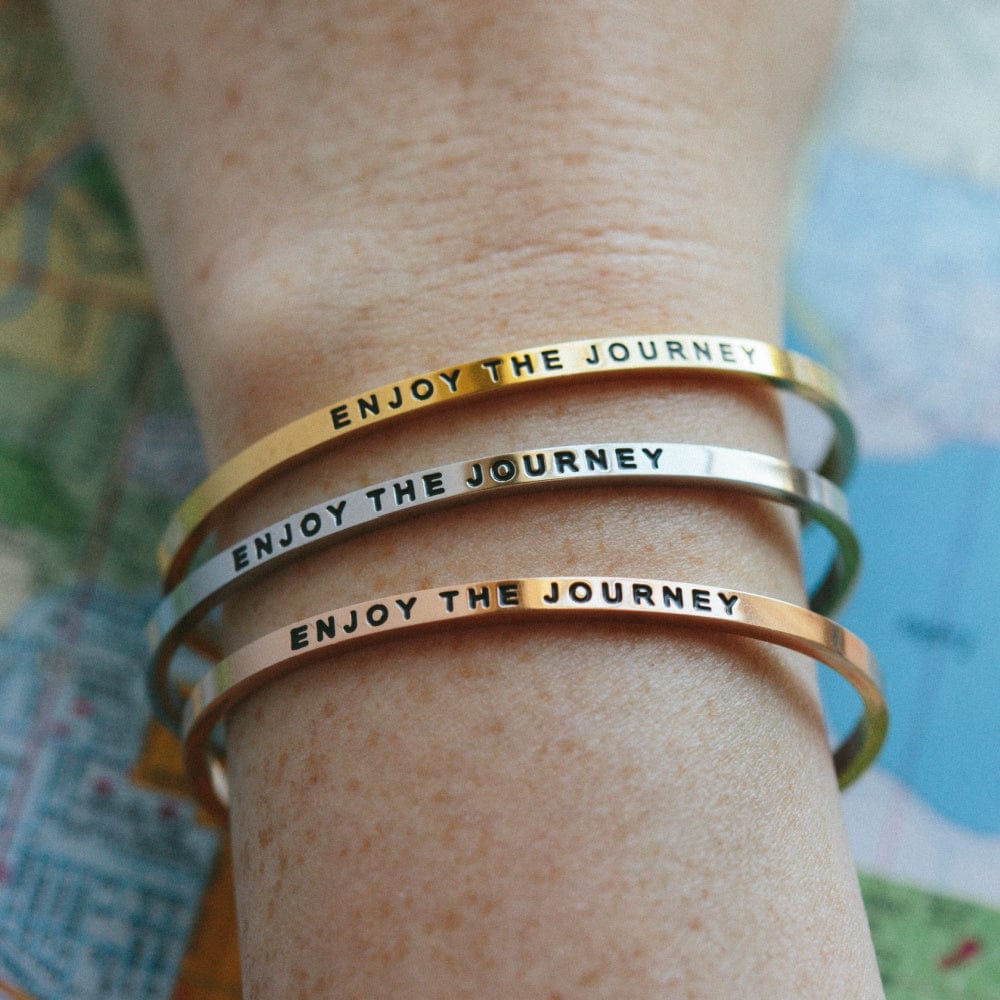 Enjoy the Journey adjustable bracelet bangle Bracelets MelodyNecklace