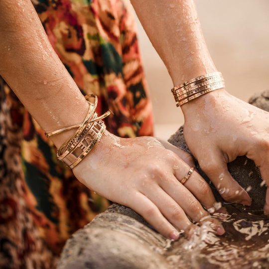 Enjoy the Journey adjustable bracelet bangle Bracelets MelodyNecklace