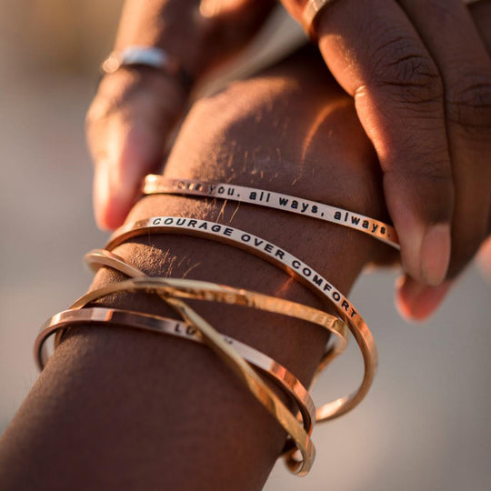 Enjoy the Journey adjustable bracelet bangle Bracelets MelodyNecklace