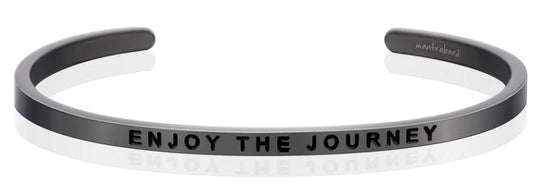 Enjoy the Journey adjustable bracelet bangle Moon Gray Bracelets MelodyNecklace