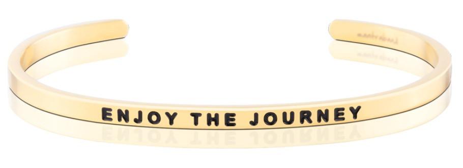 Enjoy the Journey adjustable bracelet bangle Yellow Gold Bracelets MelodyNecklace