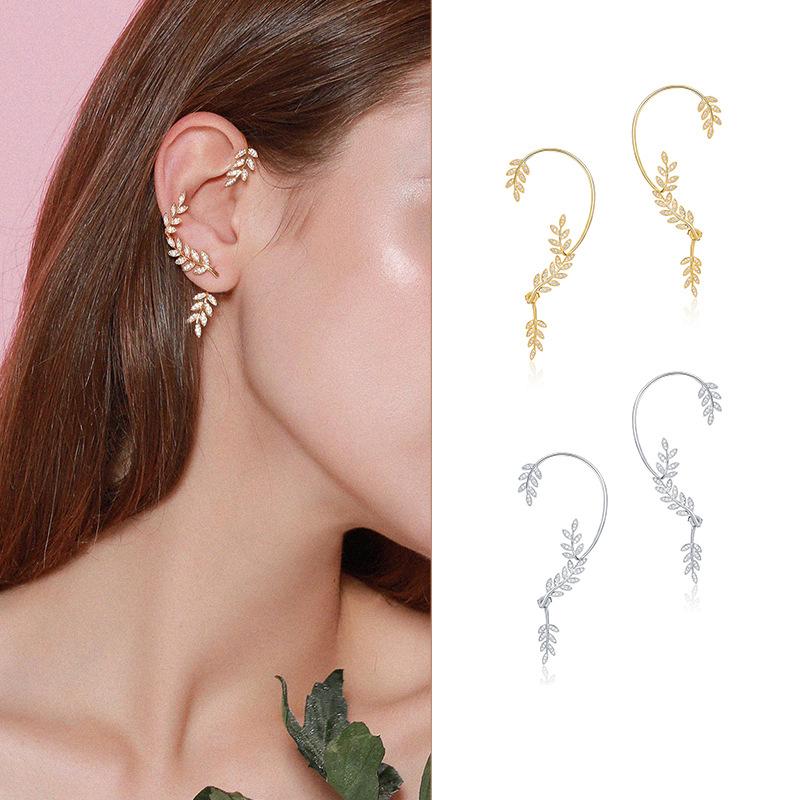 FANCY LEAF EAR CUFF STAY FANCY