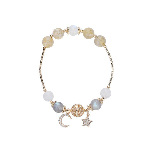 Female Lucky Career-Help Moonstone Crystal Bracelet Bracelet For Woman MelodyNecklace