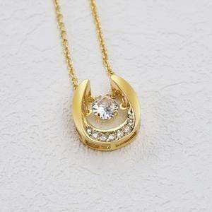 Flexible Beating Heart Diamond Necklace Sparkling Necklace MelodyNecklace