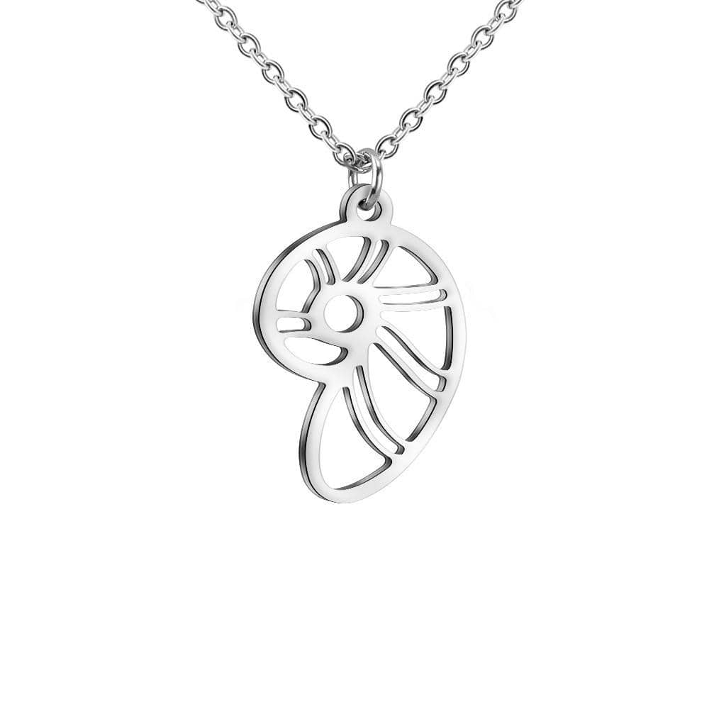 Handmade Beach Series Necklace Conch / Silver Myron Necklace MelodyNecklace
