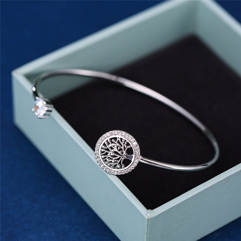 "Tree of the life" Zircon Bracelet