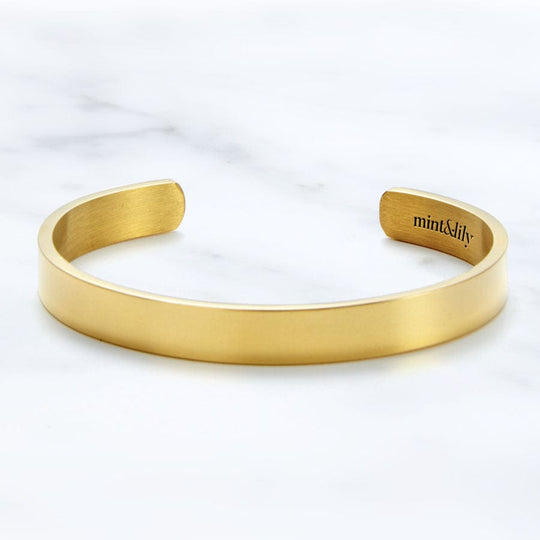 Keep Fucking Going Personalizable Cuff Bracelet Bracelet For Woman MelodyNecklace