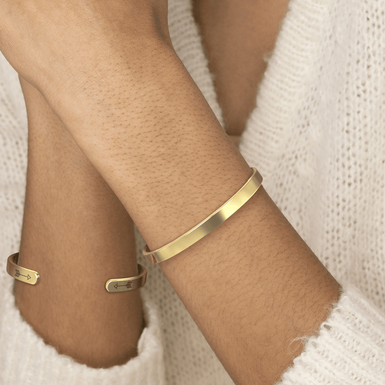 Keep Fucking Going Personalizable Cuff Bracelet Bracelet For Woman MelodyNecklace