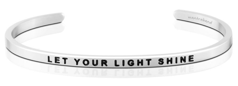 Let Your Light Shine Silver Bracelets MelodyNecklace