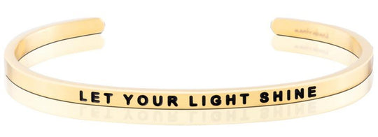 Let Your Light Shine Yellow Gold Bracelets MelodyNecklace