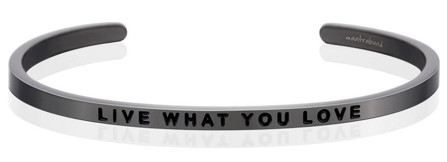 Live What You Love Moon Gray Bracelets MelodyNecklace