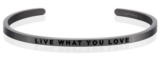 Live What You Love Moon Gray Bracelets MelodyNecklace