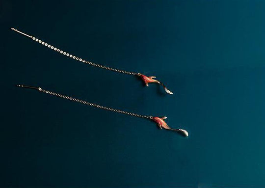 'Lucky Koi Fish' Earrings Myron Earring MelodyNecklace