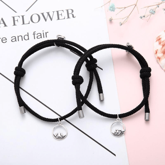 Matching Bracelet Gift Attractive Couple Bracelets-BUY 1 GET 1 FREE Graphite Black*2 Bracelet For Woman MelodyNecklace