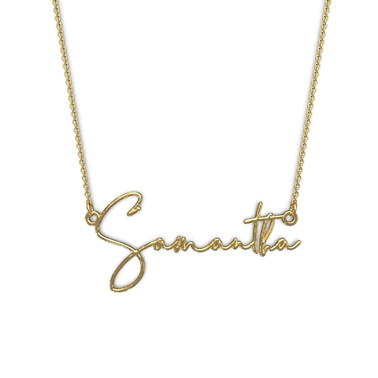 Monroe Name Necklace Necklace MelodyNecklace