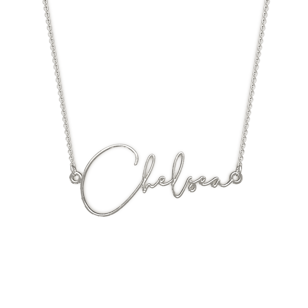 Monroe Name Necklace Necklace MelodyNecklace