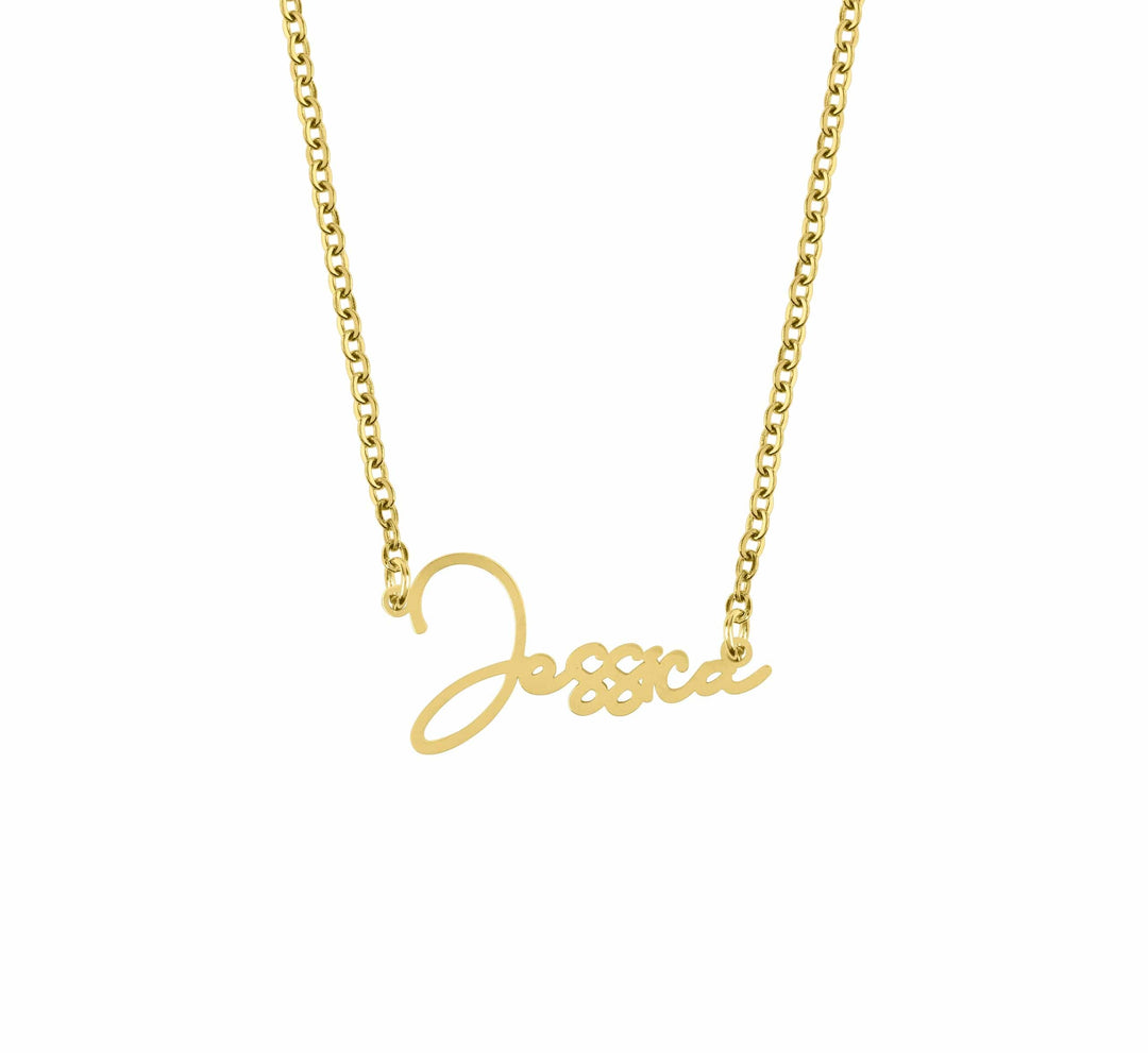 Monroe Name Necklace Necklace MelodyNecklace