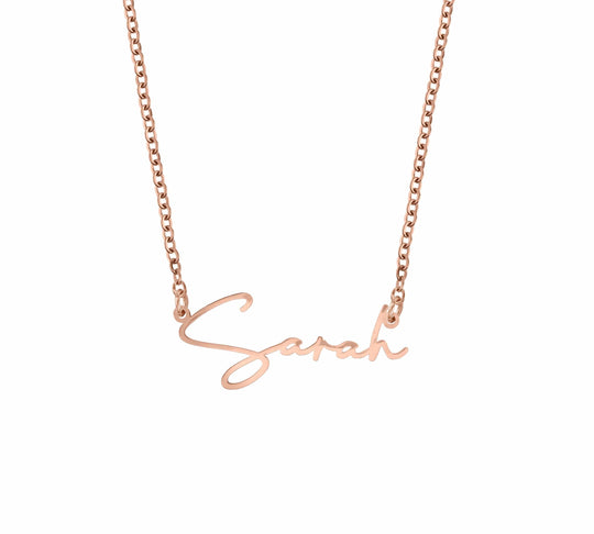 Monroe Name Necklace Necklace MelodyNecklace