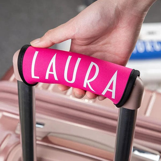 Personalized Luggage Handle Wrap Tag with Name enjoyourlife.shop