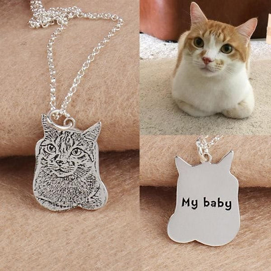 Personalized Pet's Photo Necklace Necklace MelodyNecklace