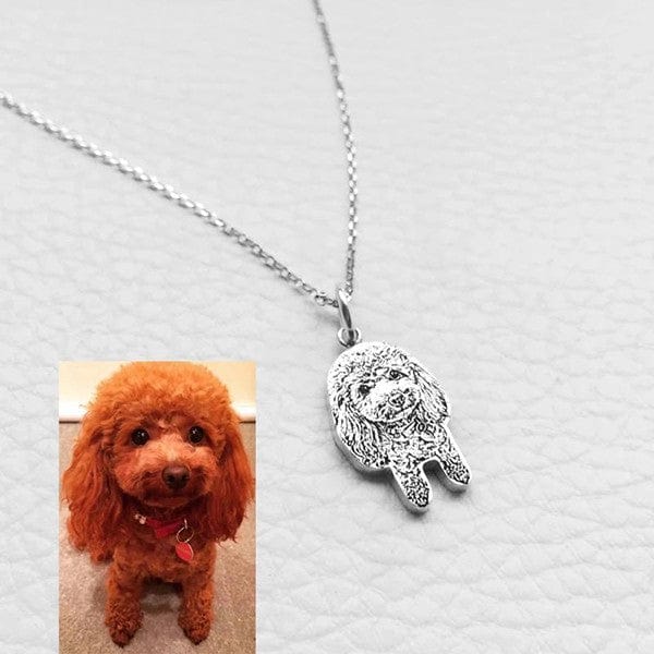 Personalized Pet's Photo Necklace Necklace MelodyNecklace