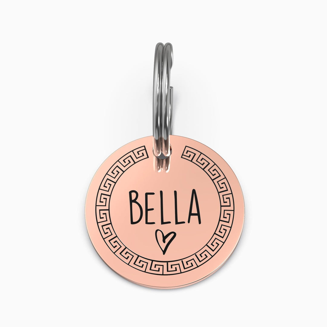 Personalized Pet Tag - Custom Dog Tag - Cat Tag Myron Keychain MelodyNecklace