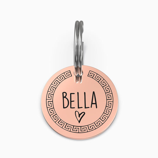 Personalized Pet Tag - Custom Dog Tag - Cat Tag Myron Keychain MelodyNecklace
