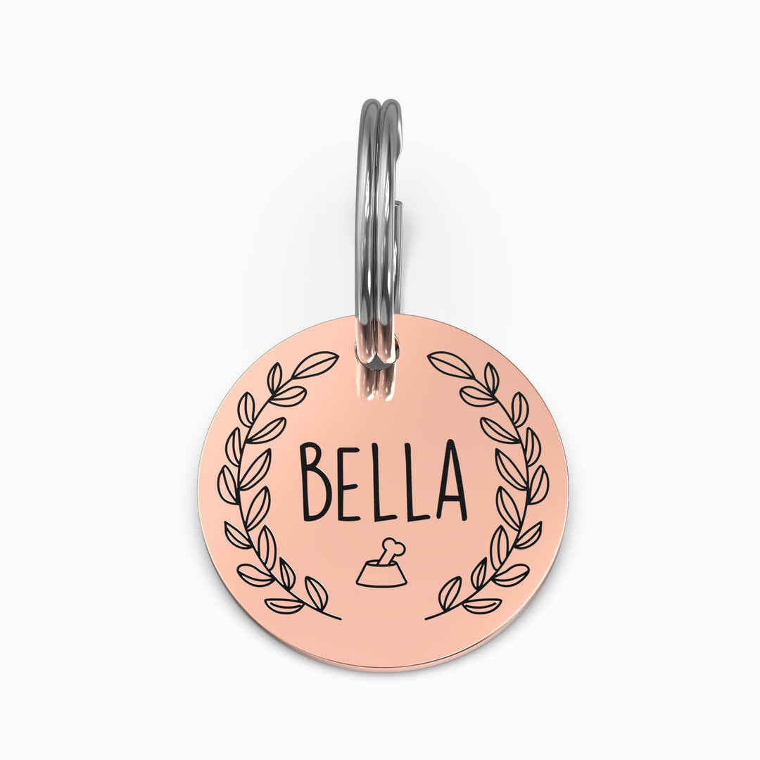 Personalized Pet Tag - Custom Dog Tag - Cat Tag Myron Keychain MelodyNecklace