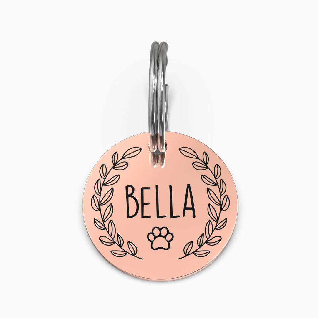 Personalized Pet Tag - Custom Dog Tag - Cat Tag Myron Keychain MelodyNecklace